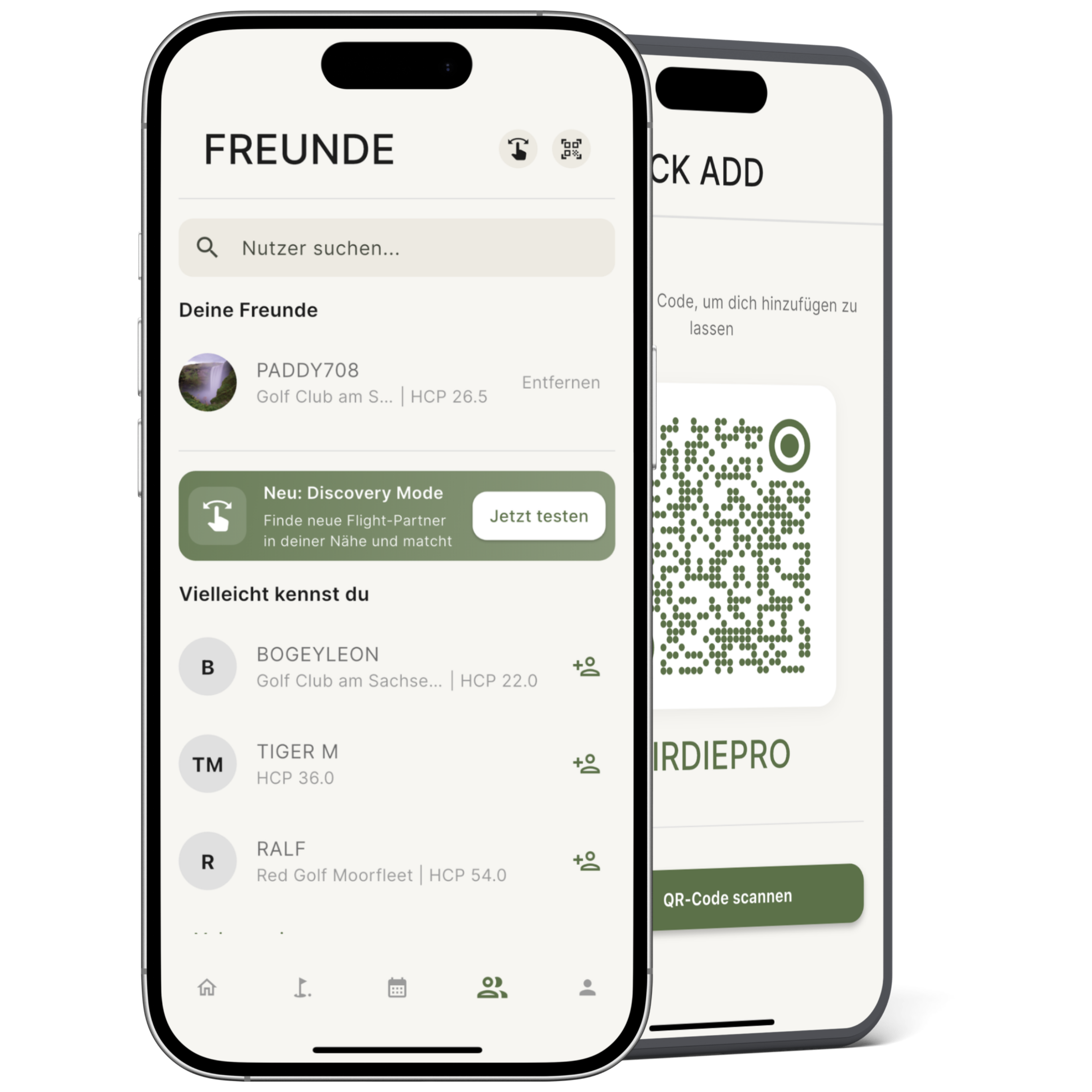 Freunde finden und verbinden