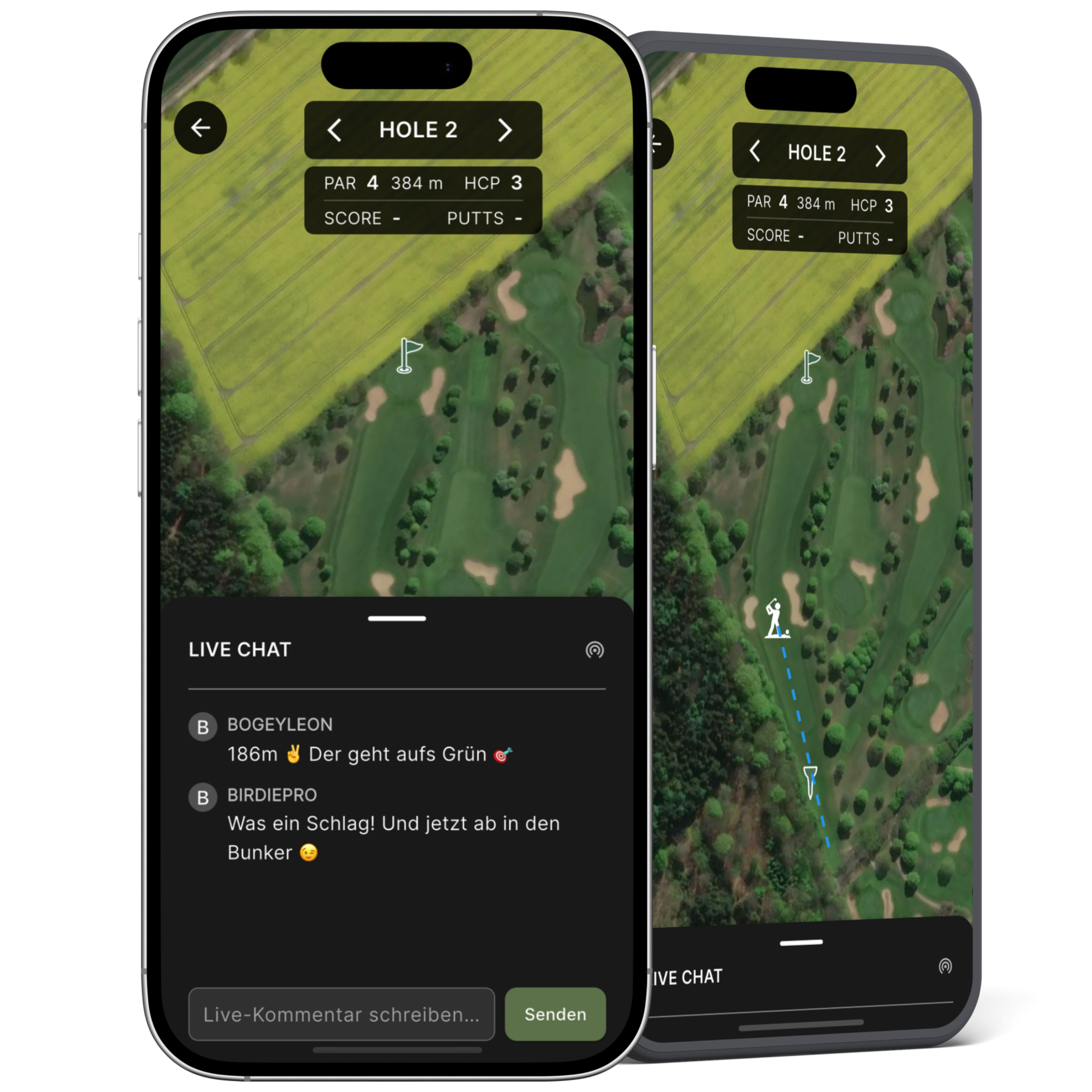 Social Feed und Live View