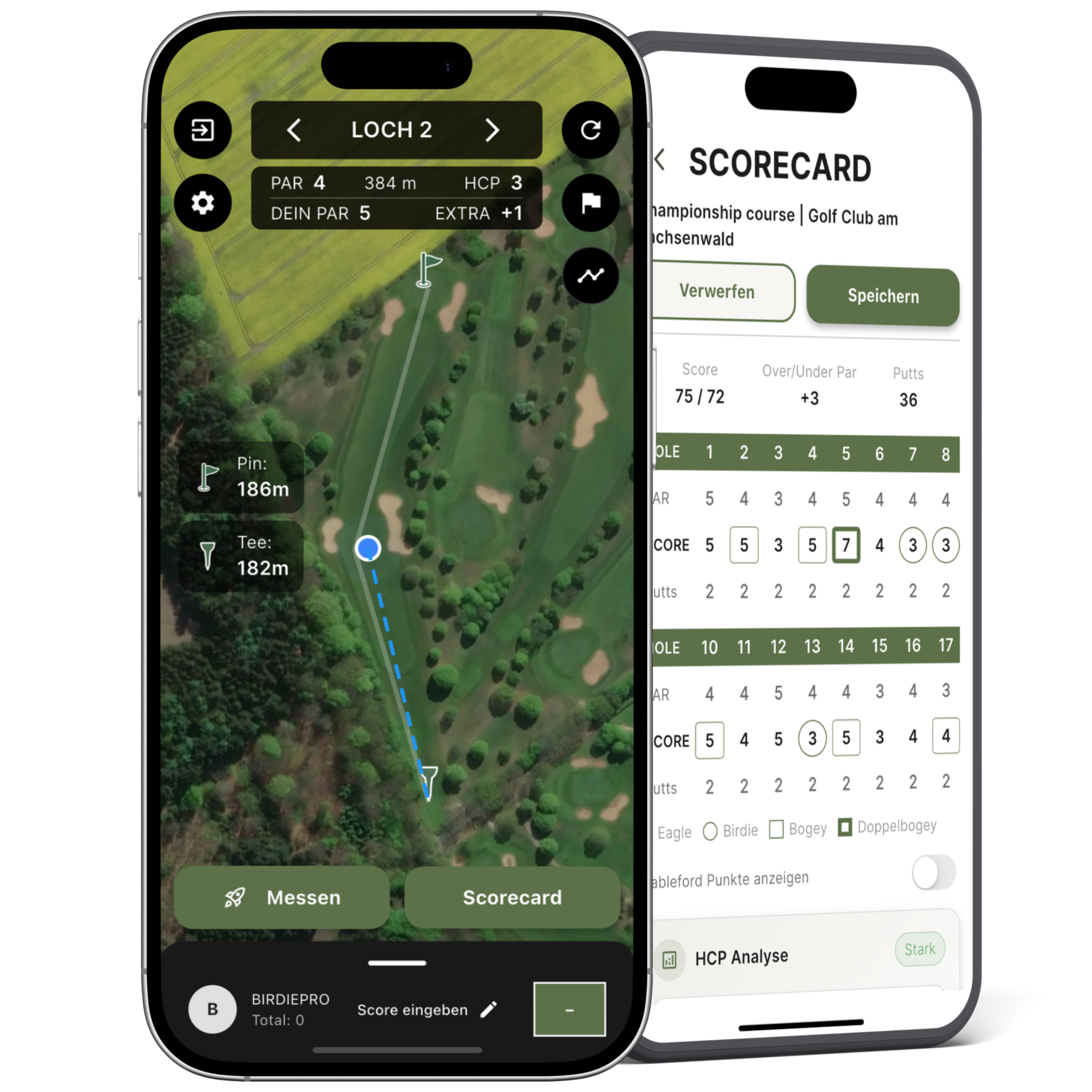 Scores und GPS Tracking